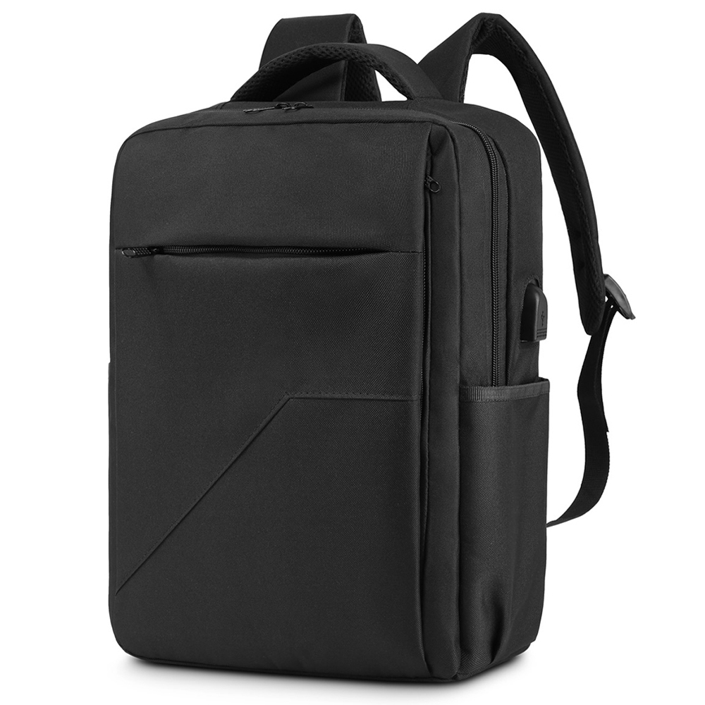 Promosyon Sırt Çantası USB li Siyah AC37